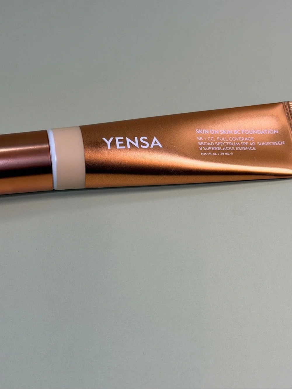 YENSA Skin On Skin B.C. Foundation - Warm Bronze Shade